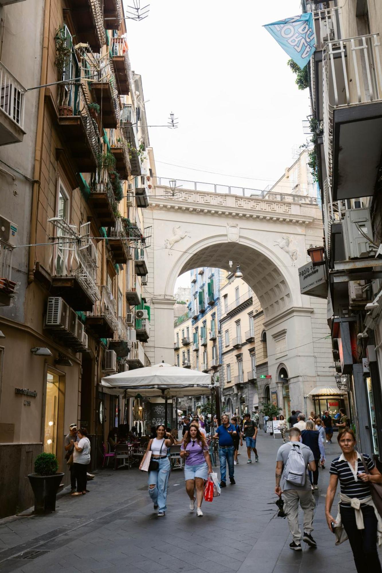 Apartmán Calaba Chiaia Neapol Exteriér fotografie