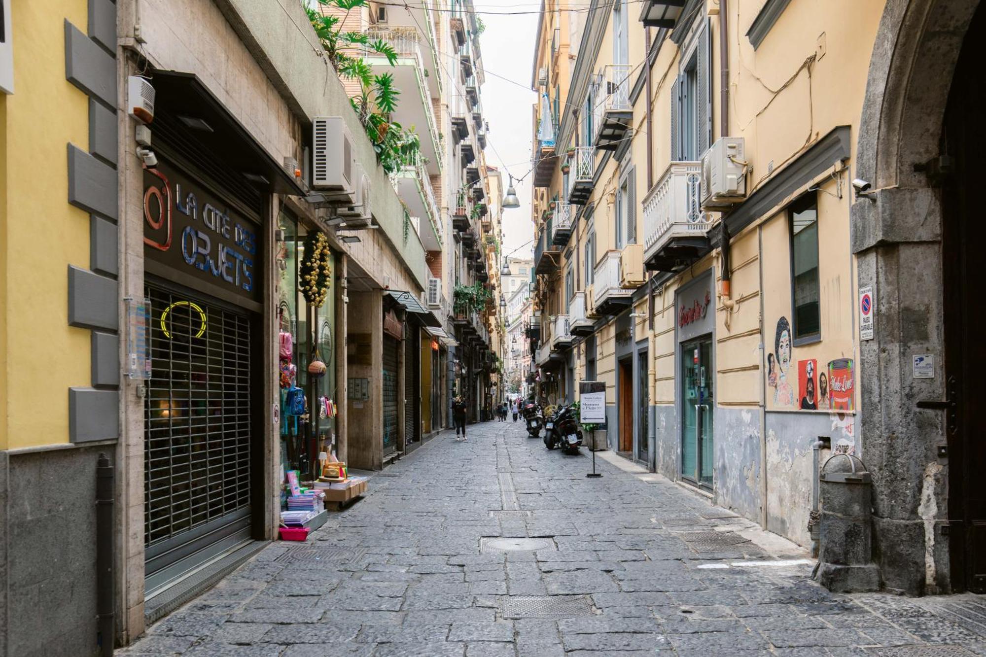 Apartmán Calaba Chiaia Neapol Exteriér fotografie