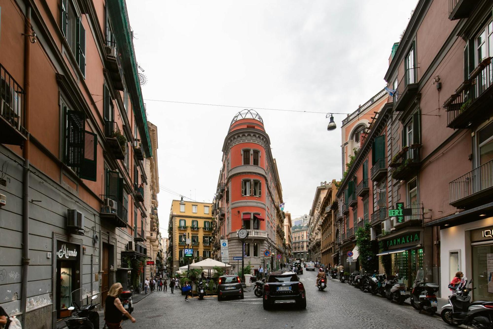 Apartmán Calaba Chiaia Neapol Exteriér fotografie